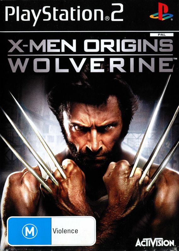 X-Men Origins: Wolverine box art for Playstation 2